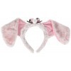 Beistle 209838 oreilles de lapin en peluche bandeau