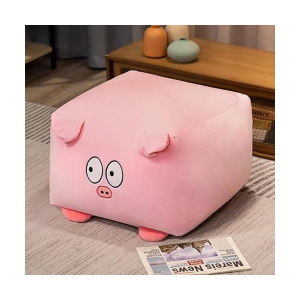 LfrAnk Cochon Créatif Panda Ours Poussin Poupée en Peluche Doux Animal Coussin Noël Cadeau D’Anniversaire Cadeau 45cm 3