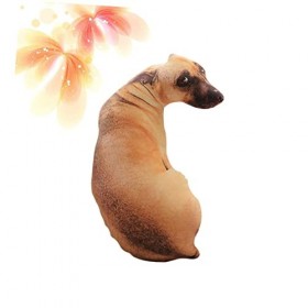 POPETPOP 1 Pc Oreillers Oreiller Animal Oreiller De Simulation De Chien Oreiller De Chien 3D Jouets en Peluche Oreiller pour 