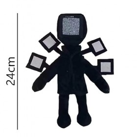 ImockA 2023 Nouveau Jouet en Peluche pour Skibidi Toilettes TV Personnes Spoof Peluche poupées Anime Film Peluches Super Doux