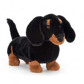 Freddie Sausage Dog - L: 18 cm x l: 9 cm x h: 17 cm