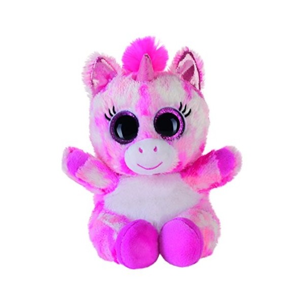 Heinrich Bauer - 14229 - Peluche - Lashy Licorne - 15 cm - Multicolore