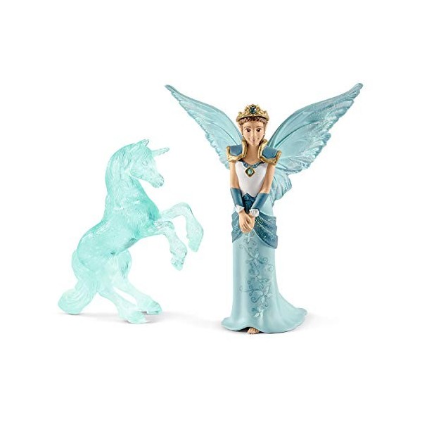 Schleich Film Eyela avec Sculpture Licorne de Glace