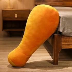 SaruEL Cuisse de Poulet Jouet en Peluche Mignon Cuisse de Poulet Frit Orléans Poulet Cuisse Tapis Cadeau d’Anniversaire Enfan