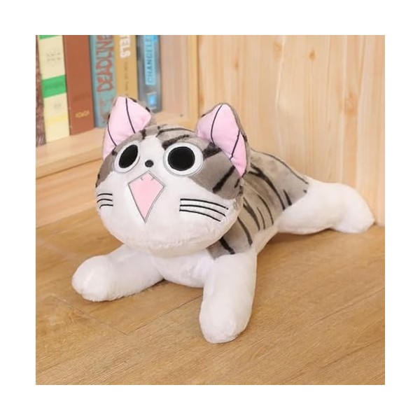 SaruEL Chaton Peluche Jouet Peluche poupée en Peluche Animal poupée Chat Enfants Oreiller Cadeau d’Anniversaire Cadeau de Noë