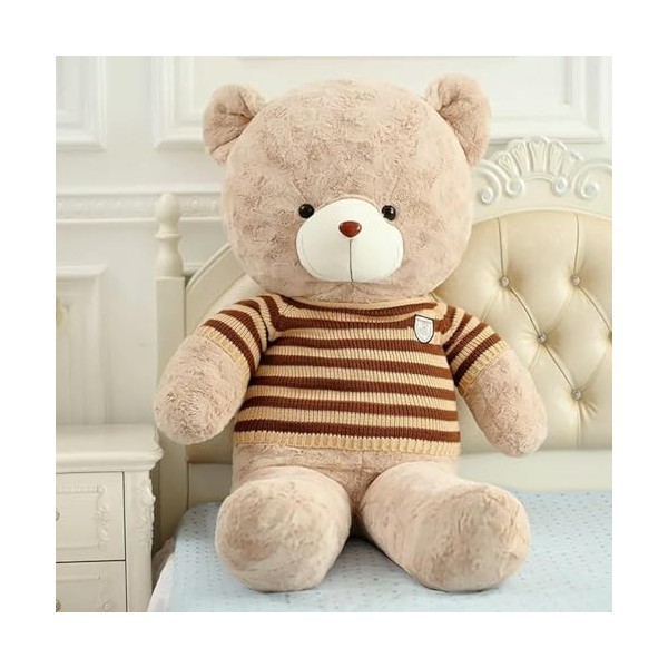 Nouveau Ours en Peluche De Haute Qualité Ours en Peluche Peluche Jouet Poupée Oreiller Cadeau D’Anniversaire pour Enfants 100