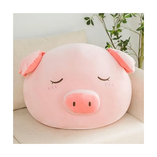 SaruEL Kawaii Cochon Oreiller Peluche Jouet Oreiller Animaux De Compagnie Peluche Grenouille Poupée Jouet Canapé-Lit Mignon E