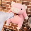 EacTEL Mignon Cochon en Peluche Oreiller Jouet Doux Doux Cochon Doux Peluche Câlin Oreiller Mignon Animal Voiture Canapé Cous
