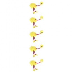 ibasenice 5 Pièces Marionnette Dautruche Animaux en Peluche Marionnette Jouets Marionnette Autruche Marionnettes doiseaux J