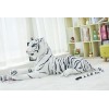 Giant Black Leopard Panther Yellow White Tiger Plush Toys Stuffed Animal Pillow Doll for Children 90cm 1
