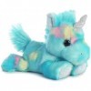 Aurora Bright Fancies Set of 4 Stuffed Beanbag Plushies: Blueberryripple Unicorn, Jellyroll Unicorn, Tutti Fruitti Pegasus & 