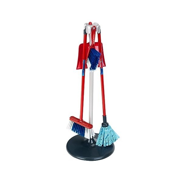 Theo Klein 6765 Vileda Cleaning Station I Poste de nettoyage avec balai balai à franges et bien dautres choses I Jouet pour 