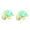 Toyvian 3 Pièces Poupée Tortue Jouets en Peluche Tortue Douce Poupée en Peluche Coussin De Voyage Tortue Voiture Jouet Enfant