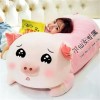 Jumbo Grande Taille Cochon en Peluche Jouet Enfants en Peluche Dessin Animé Oreiller De Couchage Cochon Jouet Fille Anniversa