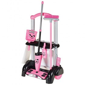 Chariot de Nettoyage Casdon Hetty, Jouet Chariot de Nettoyage Hetty pour Les Enfants dès 3 Ans, pour Nettoyer de pièce en piè