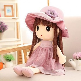 Ermano Peluche 50 cm Princesse poupée Peluche Jouet Adorable Fille poupée farcie Jouet Cadeau danniversaire