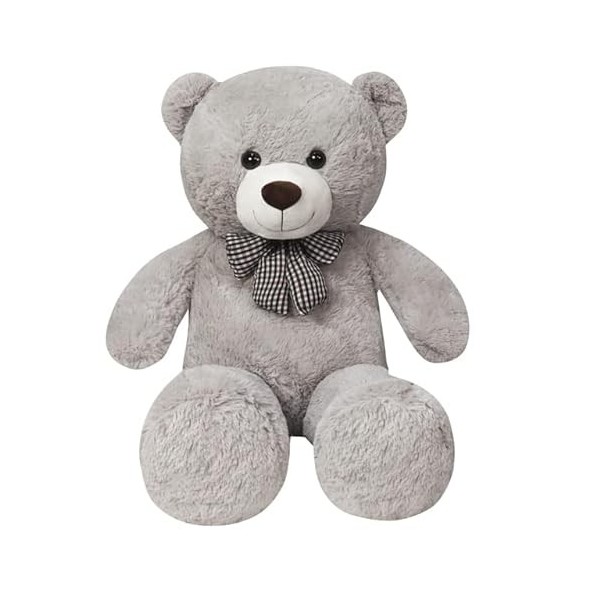 105cm Ours Géant Poupée en Peluche Doux Animal en Peluche Ours en Peluche Jouets Enfants Filles Coussin Poupées Décoration De