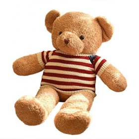 JICIMAOYI Câlins de Jouet en Peluche Ours Chien Fille Ours Super-Meng Grand Ours Chiffon danniversaire