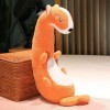 CWDRDX 75-140CM Peluche Long Oreiller Licorne Renard Dinosaure Girafe Peluche Jouet Animaux en Peluche Poupée pour Enfants Bé