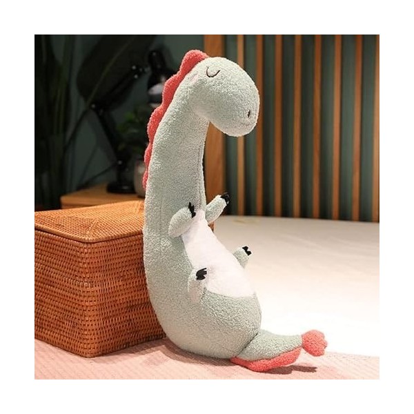 CWDRDX 75-140CM Peluche Long Oreiller Licorne Renard Dinosaure Girafe Peluche Jouet Animaux en Peluche Poupée pour Enfants Bé