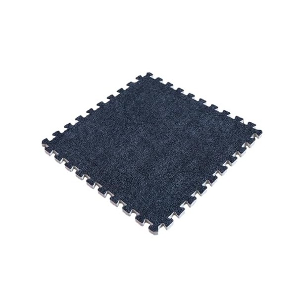 Tapis De Sol en Mousse Puzzle 12 Pièces, Dalles De Moquette Emboîtables, Tapis Déquipement dexercice, Tapis De Sol De Prote