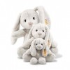 Steiff Tilda 080616 Lapin en Peluche avec Oreilles Tombantes pour Enfants - Soft Cuddly Friends - Mobile et Lavable - Rose 0