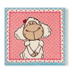 Nici 35753 – Peluche Image Mouton Jolly Sue 25 x 25 cm