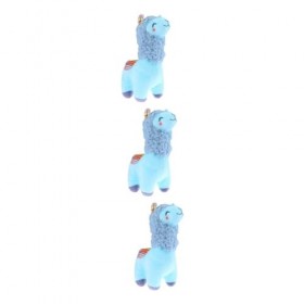 ibasenice 3 Pièces en Peluche Alpaga Figure Jouets Peluche Alpaga Oreiller Alpaga Peluche Jouet Alpaga Peluche Cadeaux De Vac
