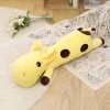 LfrAnk Kawaii Girafe Peluche Jouet Peluche Dessin animé Animal cerf poupée canapé décoration Anniversaire Cadeau de Noël 105c