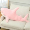 EacTEL Requin Bleu Géant Peluche Jouet Requin Baleine Peluche Poupée Doux Câlin Oreiller Garçon Fille Enfants Cadeau D’Annive