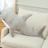 EacTEL Requin Bleu Géant Peluche Jouet Requin Baleine Peluche Poupée Doux Câlin Oreiller Garçon Fille Enfants Cadeau D’Annive
