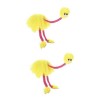 ibasenice 5 Pièces Marionnette DAutruche Animal en Peluche Marionnette Animaux Marionnette Mignon Drôle Animaux Figure Jeu D