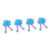 ibasenice 5 Pièces Marionnette DAutruche Animal en Peluche Marionnette Animaux Marionnette Mignon Drôle Animaux Figure Jeu D