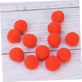 NUOBESTY 1000 Pièces Peluche Moelleuse Jette Typhlosion Peluche Paillettes Pom Pom Artisanat Pom Pom Minuscule Pom Pom Guirla