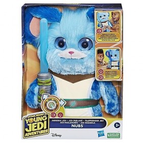 Star Wars Les Aventures des Petits Jedi, Nubs Jedi Parlant, Peluche Star Wars électronique, Jouets Star Wars pour Jeunes Enfa