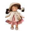 HUNYA Waldorfs Doll, Poupée Waldorfs Faite Main, Jouet Danime en Peluche, Beaux Jouets en Peluche, Cadeaux de Baptême de Pou