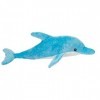 Cuddle Toys 3758 Benny BLUE SPARKLE DOLPHIN Dauphin, 32 cm longeur Peluche 