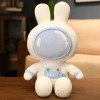 LfrAnk Kawaii Space Bunny Peluche Oreiller Lapin Peluche Jouet en Peluche Animal Coussin Mignon Cadeau D’Anniversaire pour Le