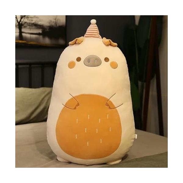LfrAnk Animaux de Dessins animés, Dinosaures, cochons, Pingouins, Ours en Peluche, Peluches, poupées oreillers Kawaii en Pelu