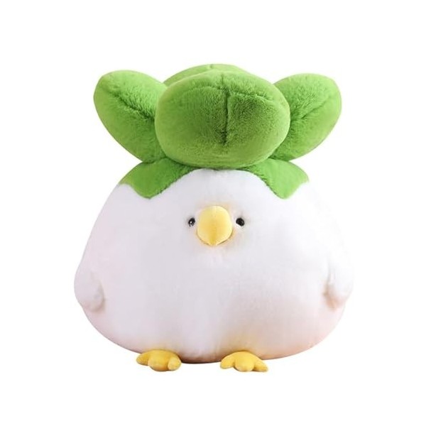 LfrAnk Drôle de Peluche Kawaii Oiseau Poupées Végétales Animaux Chick Rookie Jouets pour Ami Cadeau 75cm A