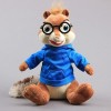 OMECAR Film Alvin et Les Chipmunks en Peluche Mignon Assis Chipmunks Alvin Simon Theodore Oreiller poupées en Peluche pour En