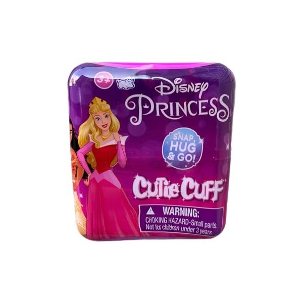 Disney Cutie Cuff Bande Slap en peluche – Copain de volant – Capsule mystère 1 des 6 figurines au hasard Collectionnez-les 