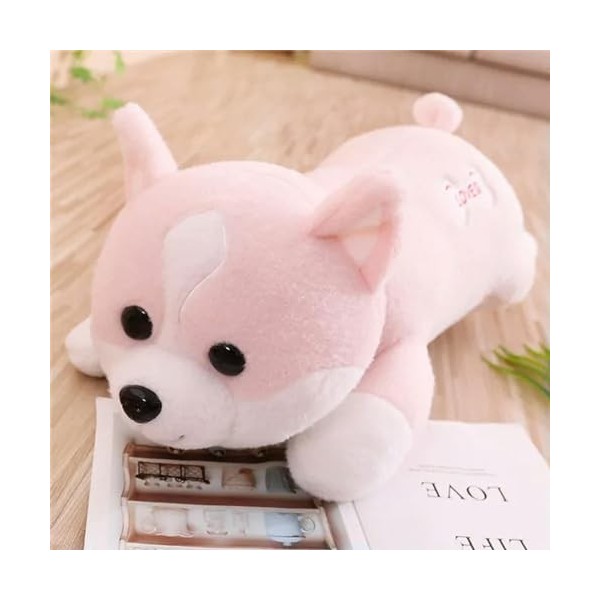SaruEL Mignon Corgi Peluche Jouets en Peluche Animaux Bande Dessinée Oreiller Meilleur Cadeau D’Anniversaire Cadeau De Noël p