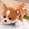 SaruEL Mignon Corgi Peluche Jouets en Peluche Animaux Bande Dessinée Oreiller Meilleur Cadeau D’Anniversaire Cadeau De Noël p