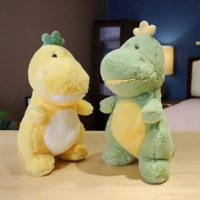 Poupée Dinosaure Doux Jouet en Peluche Doux Dinosaure en Peluche Oreiller Canapé-Lit Matelas Dessin Animé Kawaii Animal Cadea