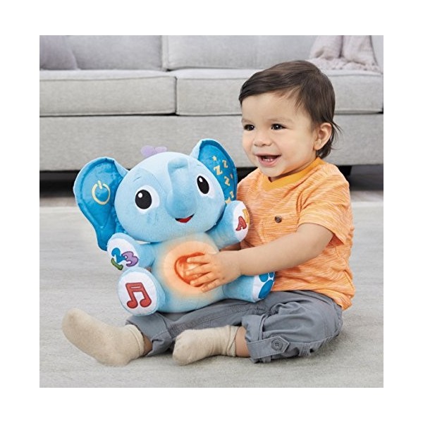 little tikes Elephant My Buddy Triumphant, 643217, Bleu, 12.25 L x 7.75 W x 11.00 H inches