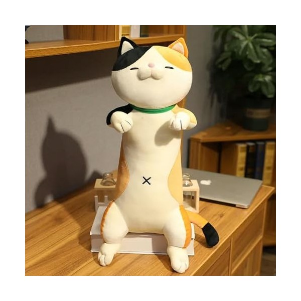 EacTEL Mignon Shiba Inu Chien Peluche Jouet Dessin animé Chat Peluche Animal Oreiller de Sommeil Copain Bureau câlin poupée F