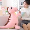 TONATO 40-70 cm Mignon Dinosaure Peluche Jouet poupée poupée somnifère,A,50cm