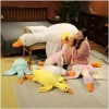 Peluches, 50-190cm Jouets en Peluche Canard Géant Oreiller de Sommeil Moelleux Mignon Animal en Peluche Cygne Oie Poupées Dou