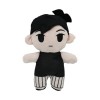 FLYKEE Omori Lot de 2 peluches méchantes à poils noirs de 23 cm, cadeau pour les fans de jeux, enfants et adultes, choix dHa